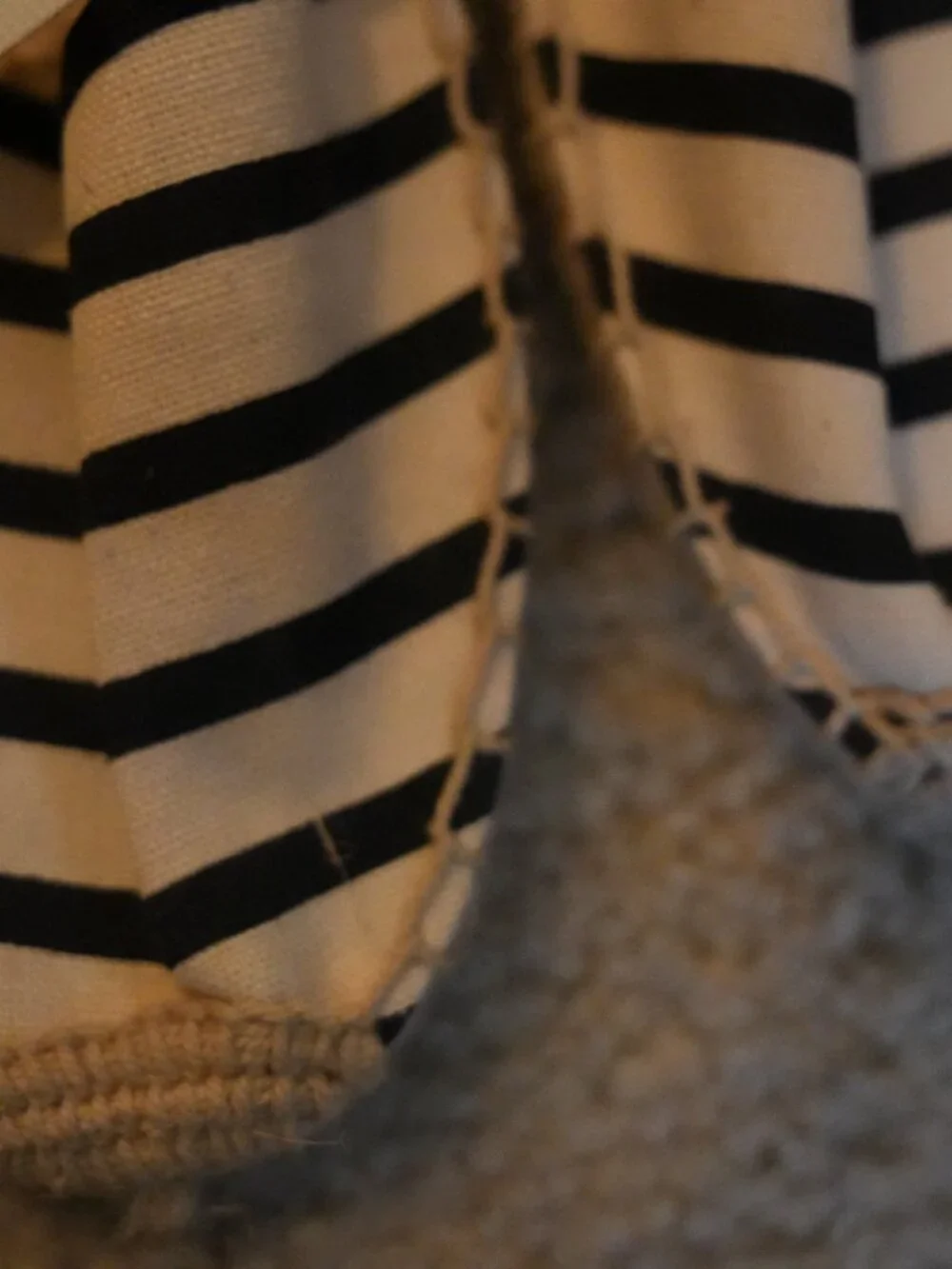 Soludos Navy White Striped Lace Up Gladiator Espadrilles Size 8
